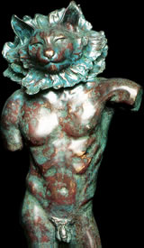 Catmandu Bronze Satue